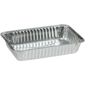 Aluminium Bakjes 18x23 cm - 10 stuks