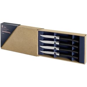Opinel Table Chic tafelmessenset - 4-delig - ebbenhout - glad lemmet