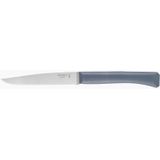 Opinel N°125 Bon Appétit+ Grey Tafelmessenset - 4-delig - Grijs - Microkarteling - RVS - Steakmes