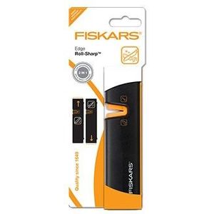 Fiskars Messenslijper - Roll-Sharp - Slijper met Anti-slip pads - Compact - Zwart - Vaatwasserbestendig