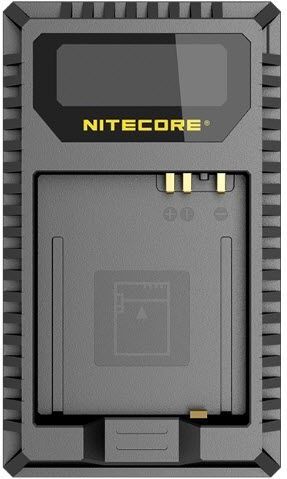 Nitecore UL109 USB oplader voor Leica batterij BP-DC15-E en Panasonic batterij DMW-BLE9