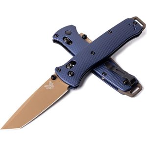 Benchmade Bailout Aluminium Tanto Crater Blue