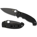 Spyderco Manix II XL Black Blade PE