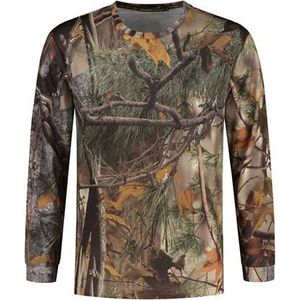Stealth Gear T-shirt Lange Mouw Camo Bosprint maat XL