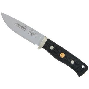 Fällkniven Pilot Survival Knife Zwart, Leren Schede