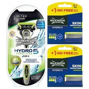 Wilkinson Hydro5 Sensitive scheersysteem incl 11 mesjes