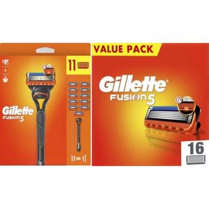 Gillette Combi Fusion5 Houder incl 27 Mesjes Nieuw