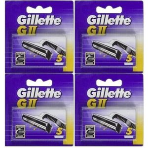 Gillette GII Scheermesjes 20 stuks