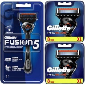 Gillette Combi ProGlide Flexball Scheersysteem incl 17 Mesjes