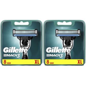 Gillette Combi Scheermesjes Mach3 16 mesjes (2x8)