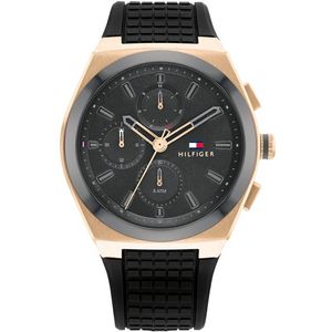 Tommy Hilfiger Horloge TH1791931 Connor Multi-Date Zwart