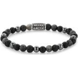 Rebel and Rose Grey Rocks Vintage RR-60127-V-M Armband 6mm 17,5cm