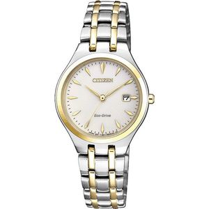 Citizen EW2484-82B horloge dames Eco-Drive Elegance Bicolor
