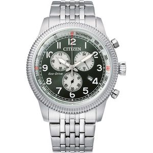 Citizen AT2460-89X horloge Eco-Drive Chrono Groen