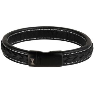 Aze Jewels Retro Wave Black-On-Black Armband 19,5 cm AZ-BL015-C-195