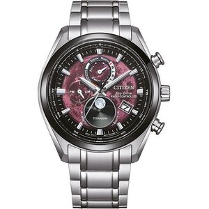Citizen Radio Controlled BY1018-80X Moonphase Horloge Rood