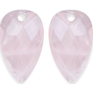 Sparkling Jewels Eardrops Earring Editions Rose Quartz Blossom EAGEM13-BS