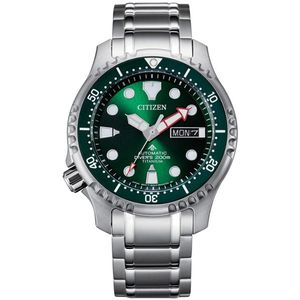 Citizen NY0100-50XE horloge Titanium Automatic Groen