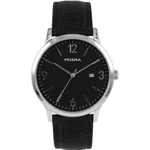 Prisma Horloge P1630 Heren Signature Carbon Zwart