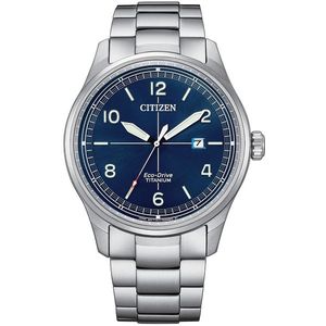 Citizen BM7570-80L horloge Eco-Drive Blauw Titanium
