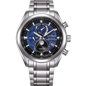Citizen Radio Controlled BY1010-81L Moonphase Horloge Blauw