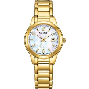 Citizen FE1242-78D horloge dames Eco-Drive Goud