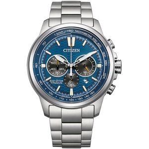 Citizen CA4570-88L horloge Eco-Drive Chrono Titanium Blauw