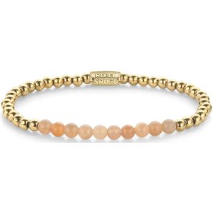 Rebel and Rose Sunstone meets Yellow Gold RR-40139-G-S Armband 16,5cm