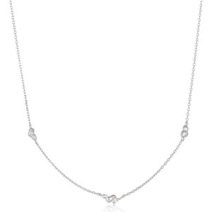Ania Haie N050-02H Silver Twisted Collier Zilver