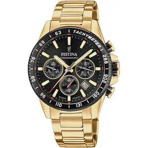 Festina F20634-5 Herenhorloge Chronograaf Goud