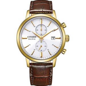 Citizen CA7062-15A horloge Eco-Drive Chrono Staal Goud