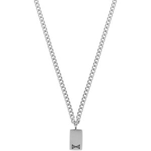 Aze Jewels Necklace Gourmette Mini Identity - Collier 50+10cm AZ-NL013-A-060