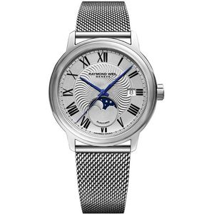 Raymond Weil Maestro Moon Phase Automaat Herenhorloge 2239M-ST-00659