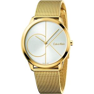 Calvin Klein horloge Minimal Gent K3M21526 Goud