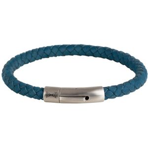 Aze Jewels Iron Single String Navy Blue Armband 19,5 cm AZ-BL004-E-195