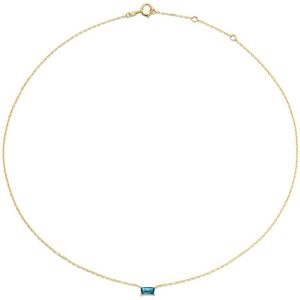 Jackie Gold Medina Topaz Necklace JKN21.158