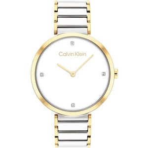 Calvin Klein horloge Minimalistic T bar CK25200134 Bicolor