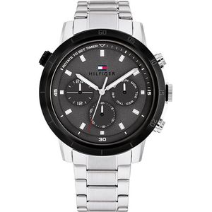 Tommy Hilfiger Horloge TH1792106 Troy Multi-Date Zwart