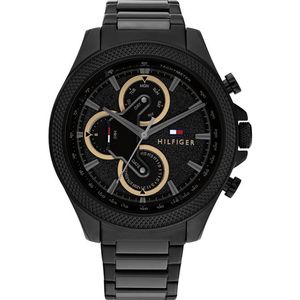 Tommy Hilfiger Horloge TH1792081 Clark Multi-Functie Zwart