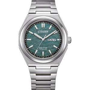 Citizen AW0130-85XE horloge Eco-Drive Groen Titanium