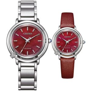 Citizen EM1090-78X horloge dames Eco-Drive Ladies Rood