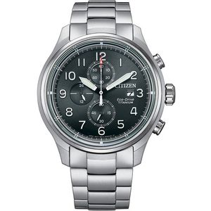 Citizen CA0810-88X horloge Eco-Drive Chrono Groen Titanium