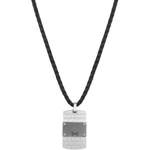 Aze Jewels Necklace Leather Identity II - Collier 50cm AZ-NL009-A-050