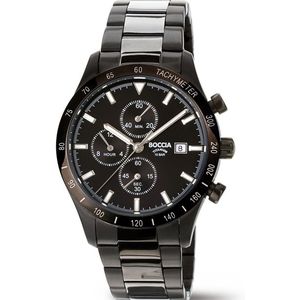 Boccia 3739-02 horloge heren titanium Chrono