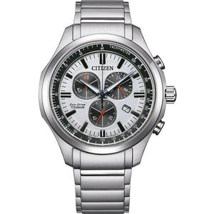 Citizen AT2530-85A horloge Eco-Drive Chrono Titanium Wit