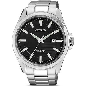 Citizen BM7470-84E horloge Eco-Drive Zwart Titanium