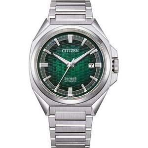 Citizen NB6050-51W horloge Series 8 Automatic Groen