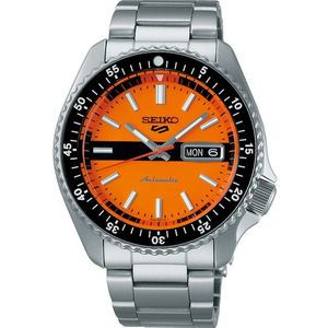 Seiko 5 Sports SRPK11K1 horloge Automaat Oranje