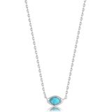 Ania Haie N044-02H Making Waves Collier Zilver