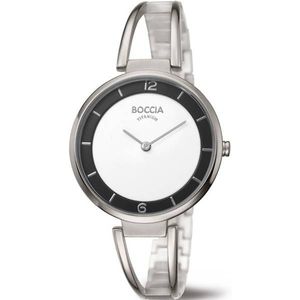 Boccia 3260-01 horloge dames titanium